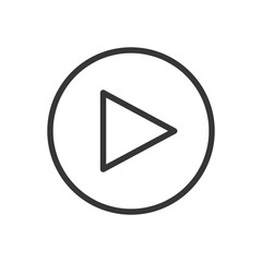 Basic interface line editable stroke icon. Vector illustration