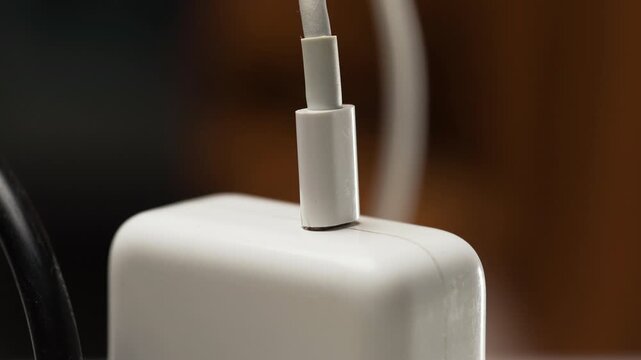 putting white cable in Type-c Charger Plug