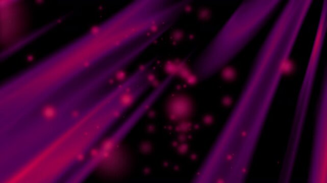 pink and magenta bubbles or magical orbs particles amongst a swathe of floating dreamy romantic soft luxurious satin and silky soft chiffon fabric drapes animated motion background 4K