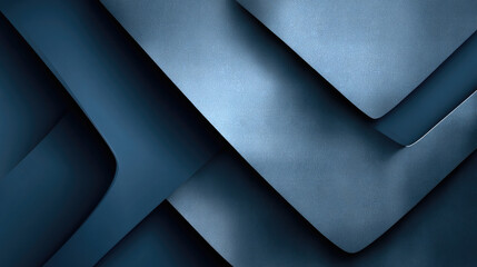 Abstract geometric background with layered blue shapes, modern texture, smooth gradient, and subtle shadow for elegant design