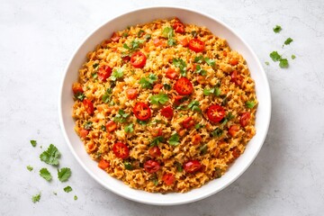 lentil soup with tomatoes and basil