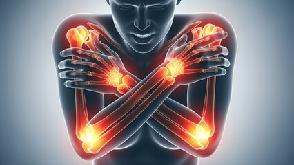 x ray image of human body