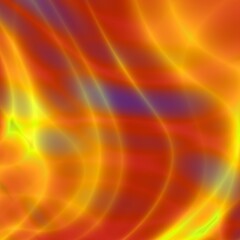 Summer golden heat holiday art poster design