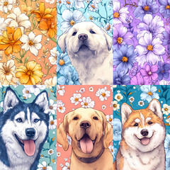 A powerful service dog focused and ready for action in high-risk conditions. Strong posture and alert expression symbolize loyalty, courage, and dedication to protection.