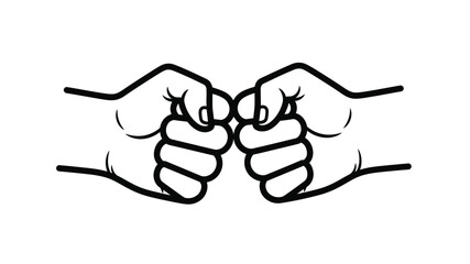 Simple outline drawing of a snow shovel a winter tool silhouette © asma