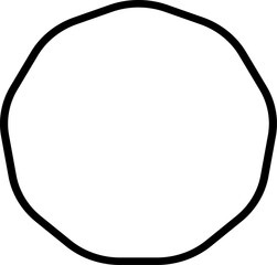 black and white icon