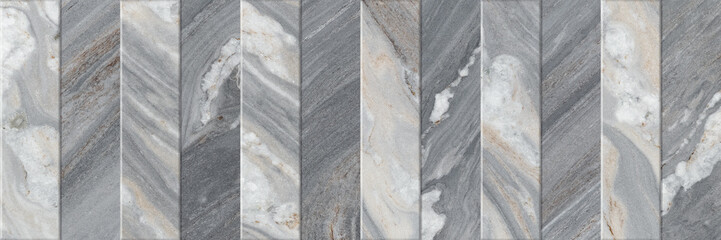 Grey marble blocks texture. Ceramic wall tile surface.