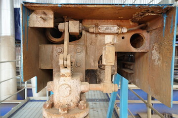 Serene Seascape Sunken Ship Silhouetted Against a Dramatic Sunset Sky