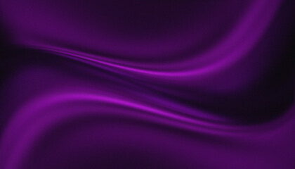 Elegant abstract background, Dark purple smooth gradient background with noise.