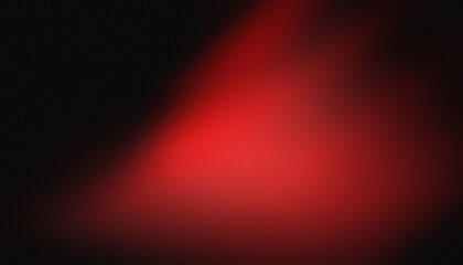 Modern abstract red and black color gradation smooth background with noise texture.