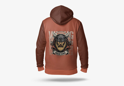 Viking King Warrior Hoodie Design