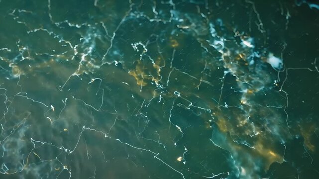 Emerald green marble texture background, luxury dark stone surface with white veins, elegant polished granite material for interior design