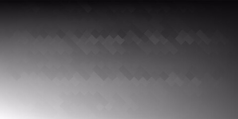 Dark Silver, Gray vector polygonal illustration, which consist of rectangles. Rectangular pattern for your business design.