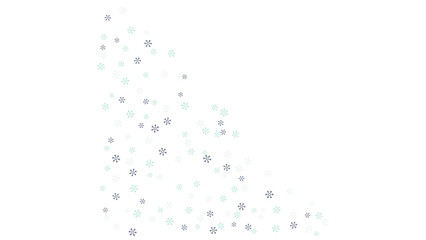 Snowfall PNG overlay in format with transparent background. Soft falling snowflakes and bokeh lights for seasonal photo editing and video overlays.
