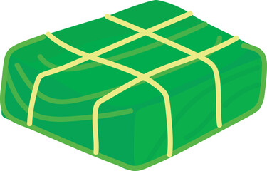 Zongzi Rice Dumpling Illustration for Chinese New Year Festival Design