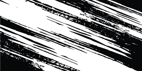 Tire tracks background for rally, drift, motocross, off-road and other auto and motorsport. Black tire marks on a white background with a worn effect and splashes of dirt. Vector isolated texture