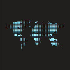 Fototapeta premium digital world globe