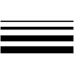 Straight Line Vector Set &ndash; Horizontal Divider and Separator Lines