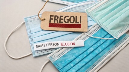Fregoli Delusion Face Masks with Label