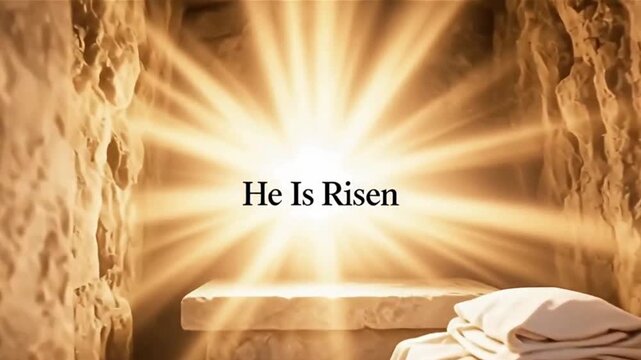 Radiant Dawn: The Empty Tomb of Christ (Easter Motion Loop)