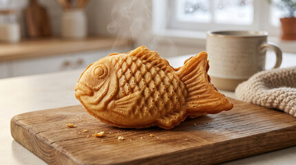 Korean Winter Bungeoppang Fish Shaped Pastry