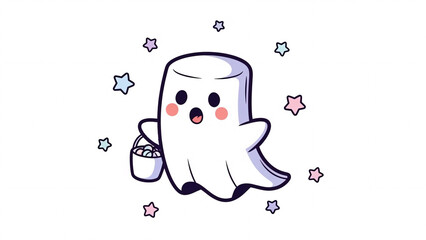 Cartoon ghost