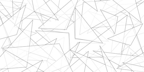 Abstract elegant background white and black line texture. Abstract white and grey geometric overlapping triangle pattern abstract futuristic background design. data concept. vector illustration..