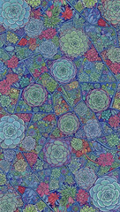 colorful fabric texture