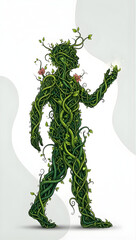 abstract green background