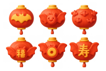 Halloween bat lanterns design for seasonal decorations and celebrations