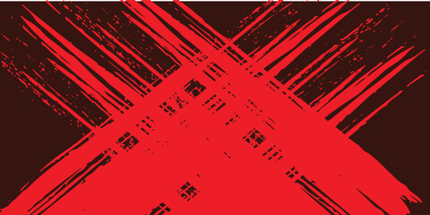 Red color pattern gradient grunge texture background. Dots pop art comics sport style vector illustration Abstract background dark red with modern corporate concept