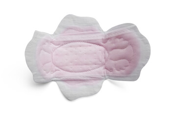 Isolated sanitary pad PNG no background