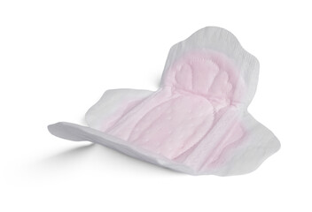 Isolated sanitary pad PNG no background