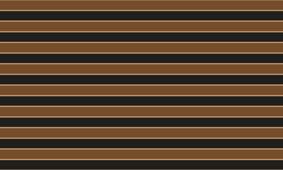 Fototapeta premium Horizontal stripes pattern black and brown alternating bands abstract background Seamless horizontal stripes pattern in shades of brown and beige background
