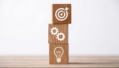 A conceptual business sign featuring a wooden alphabet block spelling the word sale and a number one cube to represent a learning play toy for education and money concepts