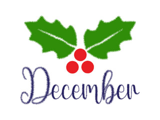 Letter December Vectors