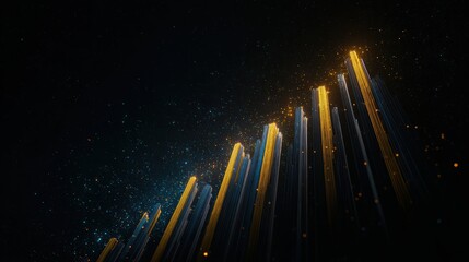 AI growth concept representing artificial intelligence expansion, data driven progress, and scalability.