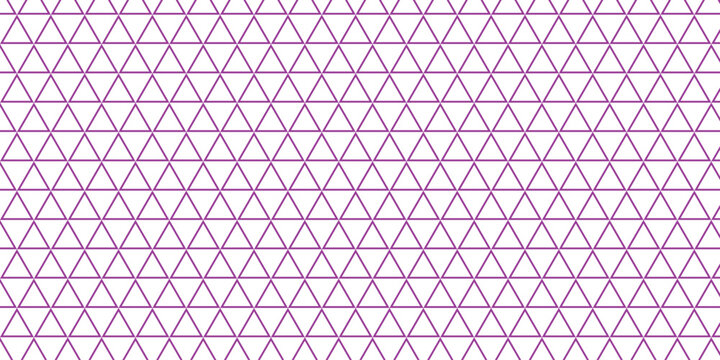simple purple outline triangle pattern art for banner poster background.