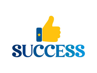 Letter success illustrations Vectors