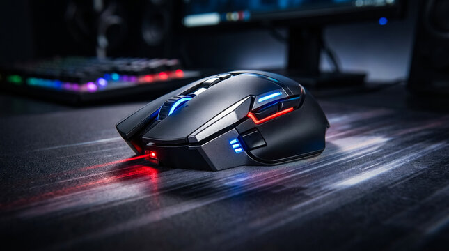 A modern computer wireless mouse