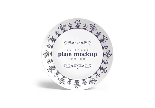 Plate Mockup