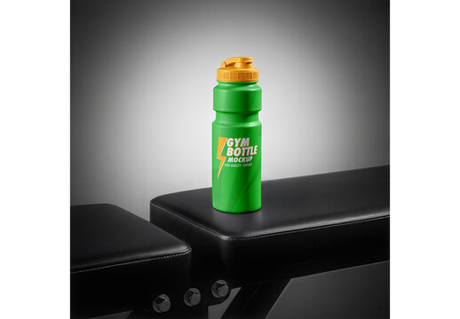 Gym Bottle Mockup