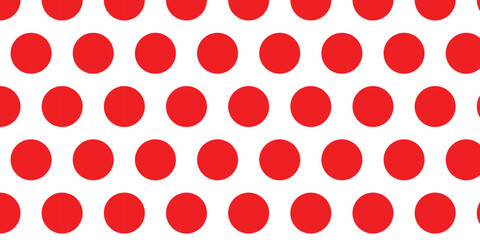 simple red big dot pattern for banner poster background.