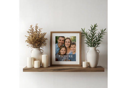 Wall Frame Mockup