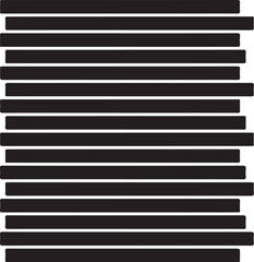 Modern black horizontal lines on white background