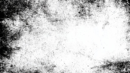 A dramatic high contrast textured background featuring blurred white and black smudges resembling distressed paint
