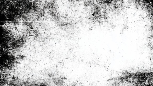 A dramatic high contrast textured background featuring blurred white and black smudges resembling distressed paint