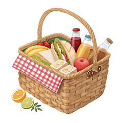 Your Perfect Picnic Awaits! on transparent background
