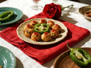 Perfect party snacks made at home. Jalape&ntilde;o Popper Balls