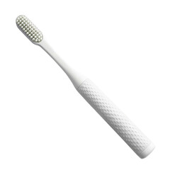 Toothbrush handle isolated on white background 